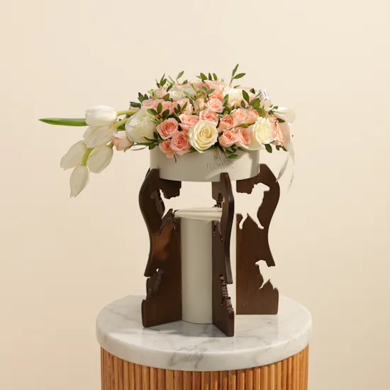 Eid Al Adha Sheep Floral Stand