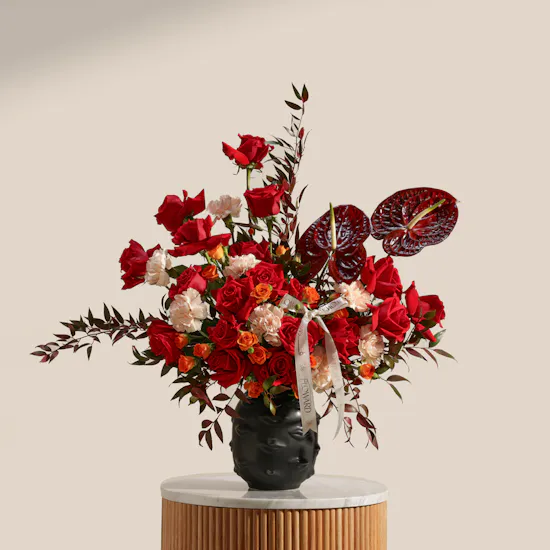 Midnight Muse Flower Vase