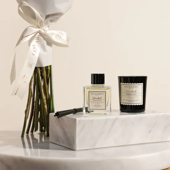 Atelier Rebul Istanbul Home Set | Pinkish White Bouquet