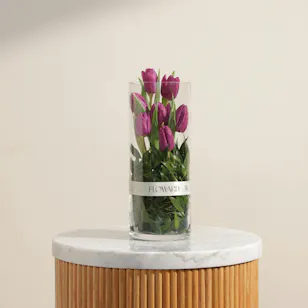 Velvet Harmony Flower Vase Velvet Harmony Flower Vase