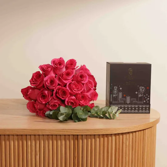 Jazean Al Majaz Mountain Coffe | Fuchsia Roses