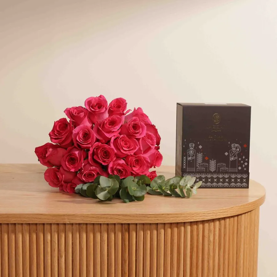 Jazean Al Majaz Mountain Coffe | Fuchsia Roses 2