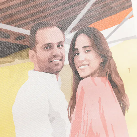 لوحة رسم بالأرقام بصورتك من يو بينت