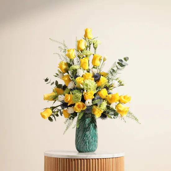 Eternal Bloom Flower Vase