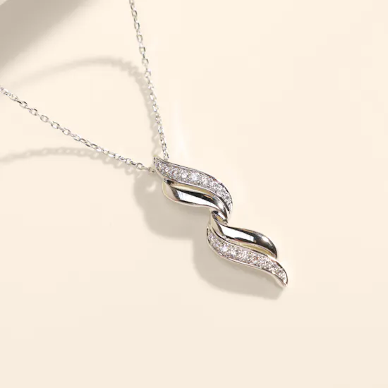 Fontenay Paris Silver with Zirconia Women's Necklace