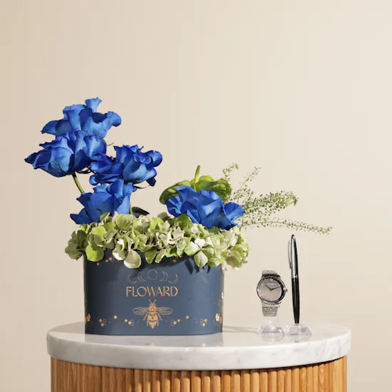 Pierre Cardin Watch & Pen Set | Unique Flowers