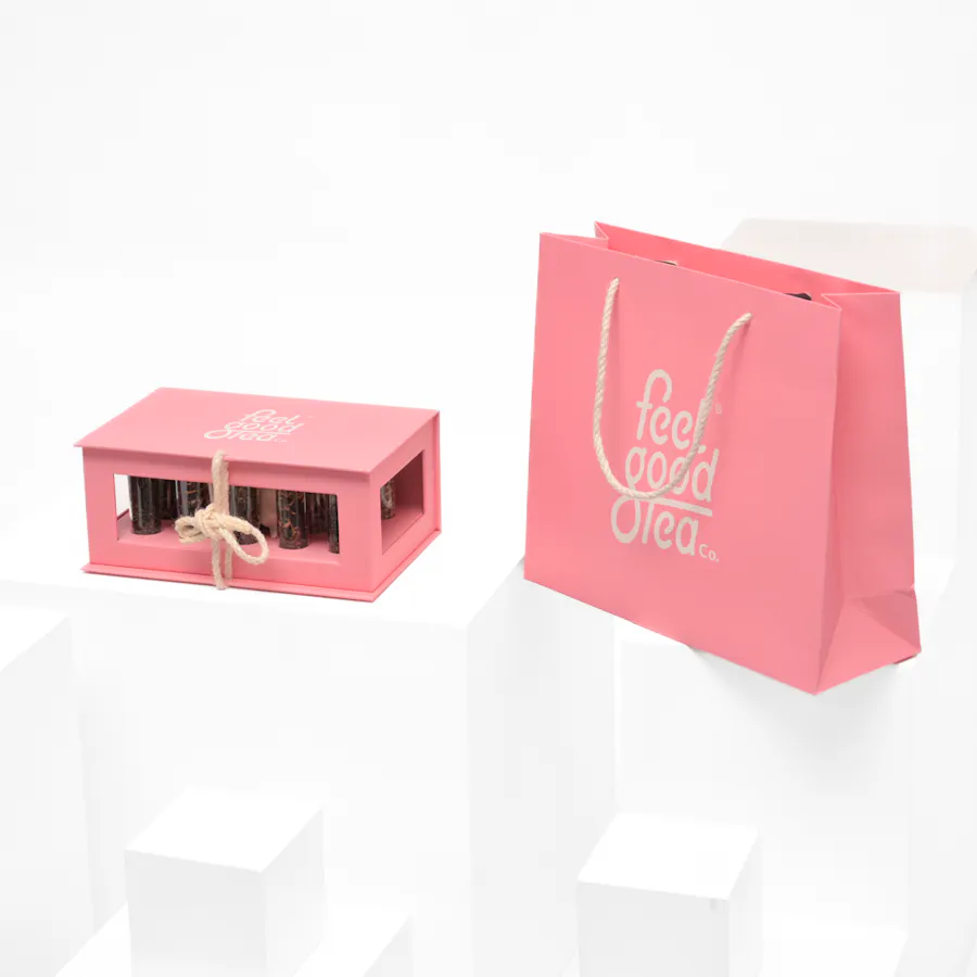 Feel Good Tea | Pink Discovery Box  1