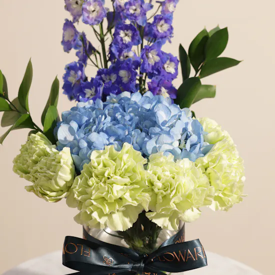 Shinny Bloom Flower Vase