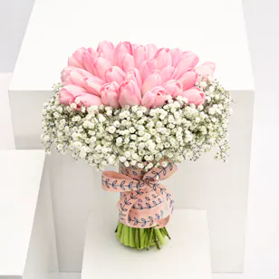 Soft Pink Bridal Bouquet Soft Pink Bridal Bouquet