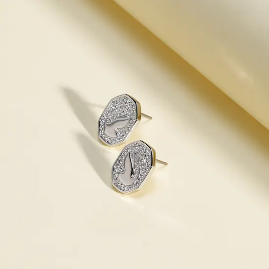 Swarovski Signum Crystal Pierced Earrings