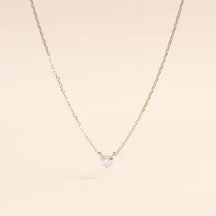 Vega Jewels Heart Diamond Women's Necklace Vega Jewels Heart Diamond Women's Necklace