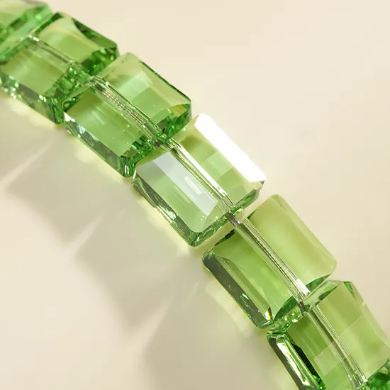 Swarovski Letra Peace Green Crystal Women's Bracelet