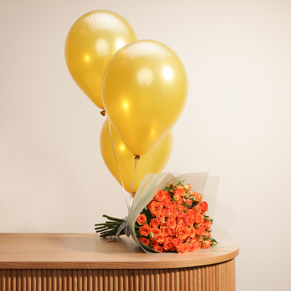 زهور متألقه | بالونات 