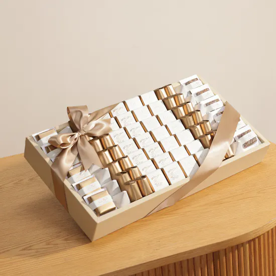 Le Chocolatier Dubai Hajj Premium Chocolate Leather Tray