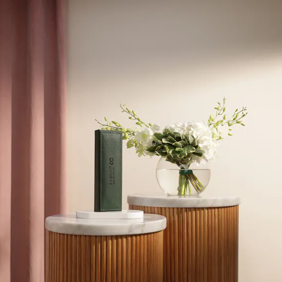 Bilqalam Titanium Founding Day Pen | Luminous Flower Vase