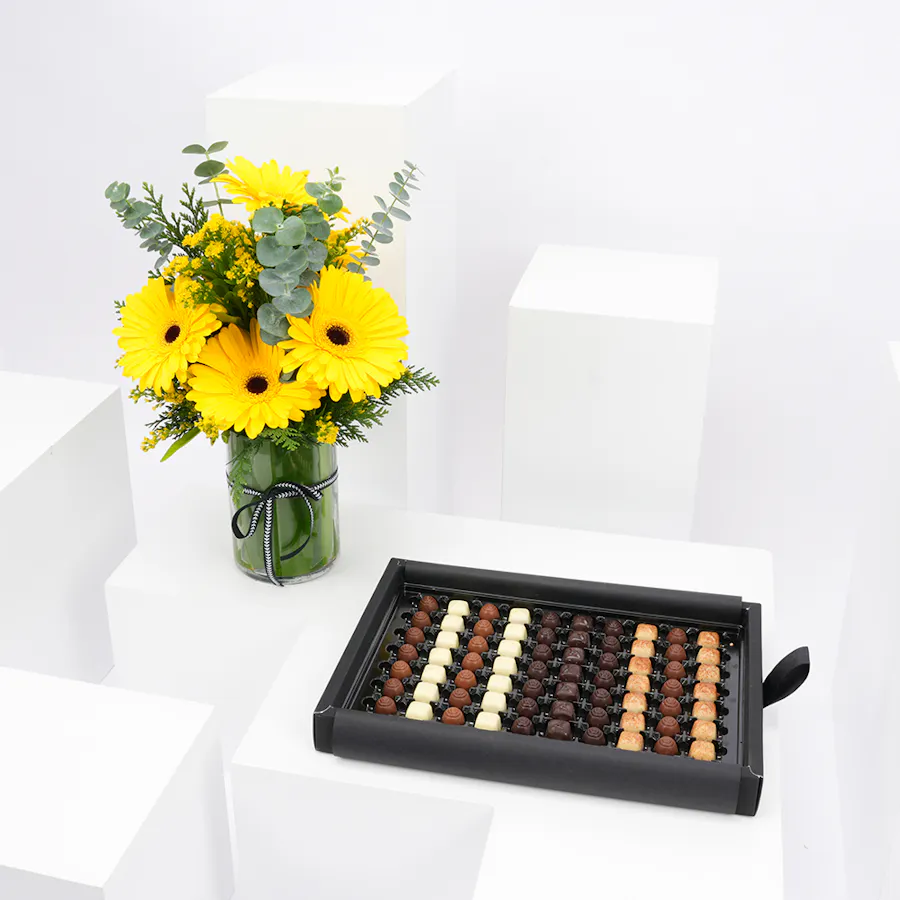 Anoosh Chocolate | Yellow Flowers 2