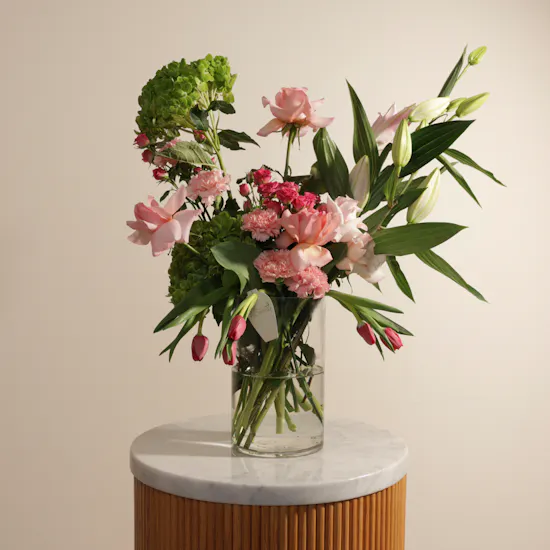 Blushing Bloom Vase By September Studio