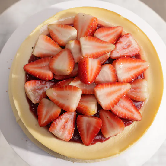 SugarMoo Strawberry Cheesecake