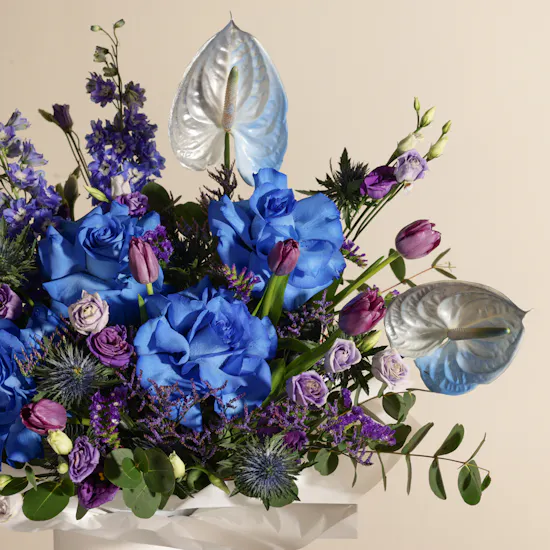 Birthday Floral Poise Flowers Box