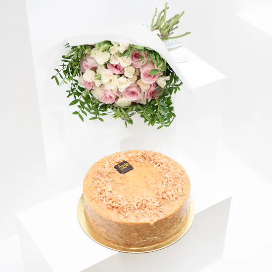 Sucre de Nada German Chocolate Cake | Roses Bouquet