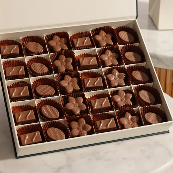 Floward Mix Chocolates Box | Calm Flower Bouquet and Baby Reveal Balloon