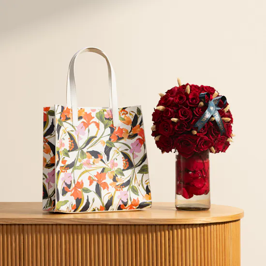 Ted Baker Floweia Floral Printed Large Tote Bag | Bio Beauty Flowers