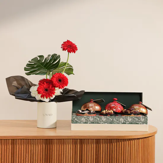Bonbonniere Assorted Trio Stuffed Dates Set | Graceful Affair Flowers