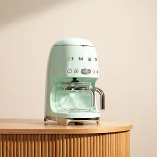 Smeg 50's Style Drip Filter Pastel Green Coffee Machine Smeg 50's Style Drip Filter Pastel Green Coffee Machine
