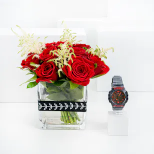 Casio G-Shock Men's Watch | Red Blooms Casio G-Shock Men's Watch | Red Blooms