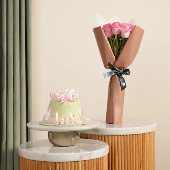 Sweet Atelier Flowerti Cake | Artistic Flowers Bouquet