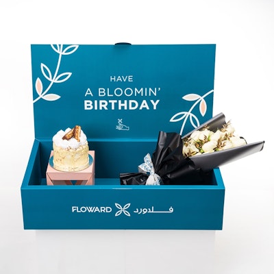 Happy Birthday Dream Box | Cake & Roses