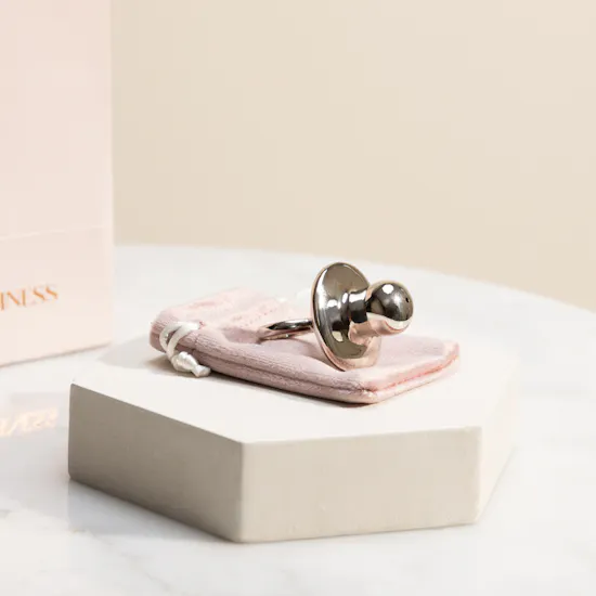 Hrh Newborn Silver Pacifier