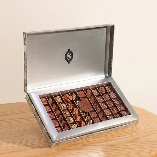 Soucolat Velvet Silver Box