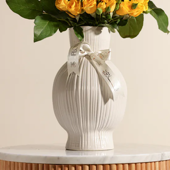 Pure Sunshine Flower Vase