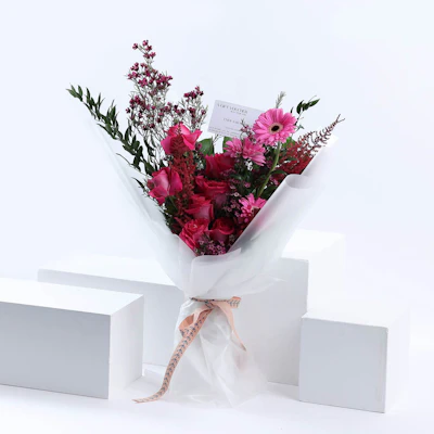 Sparadise Massage Voucher | Fuchsia Bouquet Sparadise Massage Voucher | Fuchsia Bouquet