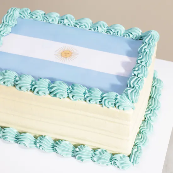 Floward Argentina Flag Cake