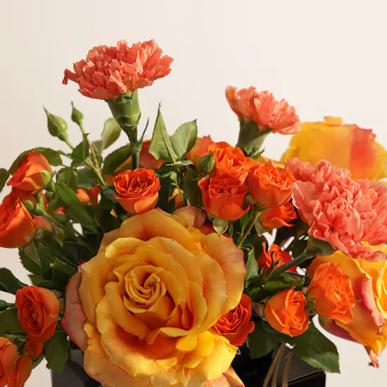 Nine Beloved Father Candle | Orange Bouquet