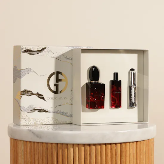 Giorgio Armani Sì Passione Intense & Prisma Glass Gift Set