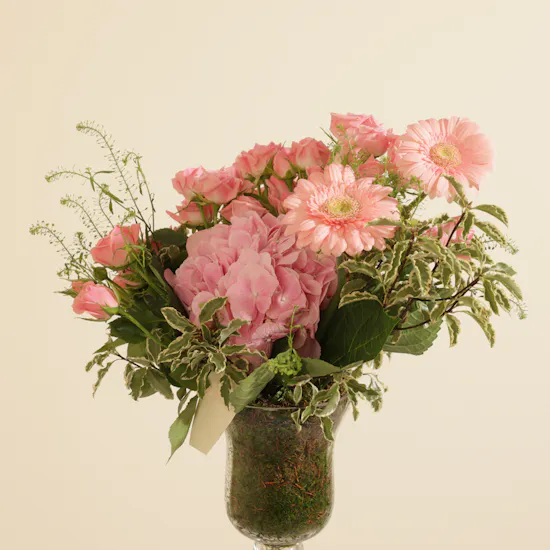Peach Sky Flower Vase