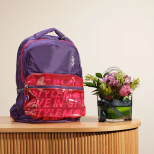 Skybags Back to School Backpack Bag | Flowers Vase Skybags Back to School Backpack Bag | Flowers Vase