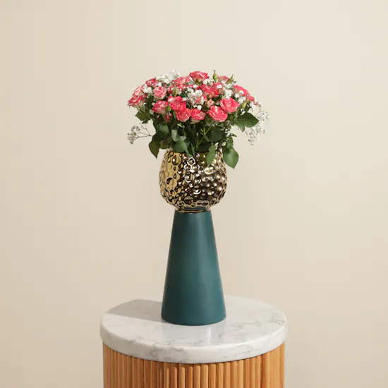 Enchanted Flowers Vase