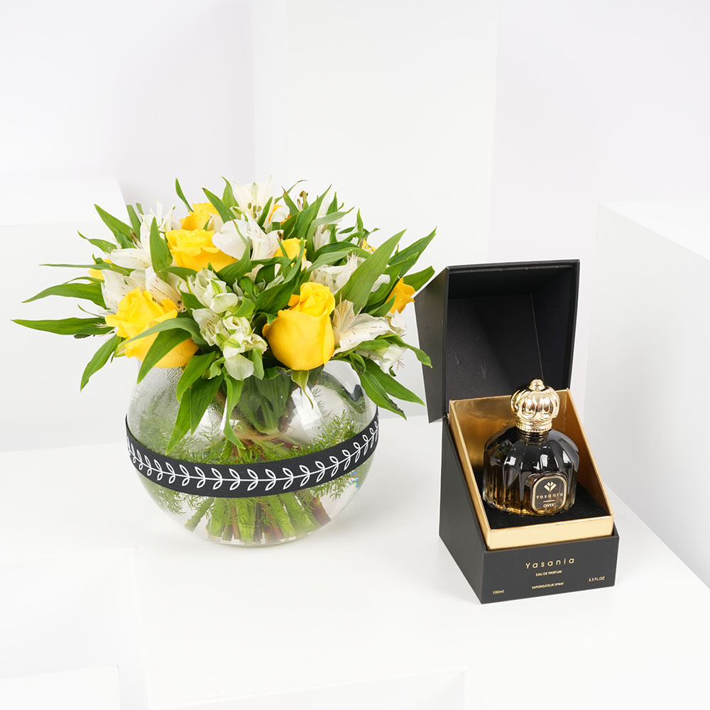 عطر ياسانيا أونيكس 100مل | زهور مشرقة