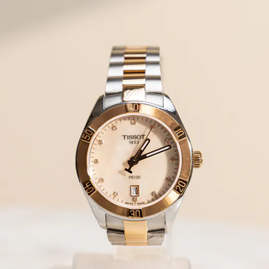 Tissot Silver and Gold Women’s Watch