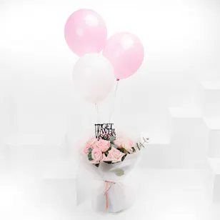 Get Well Soon Pink Bouquet 