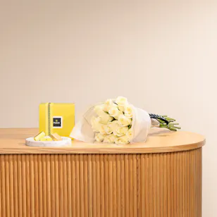 Patchi Chocolate 500g | White Roses Patchi Chocolate 500g | White Roses