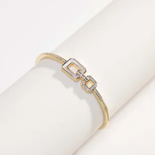Alvira Golden Link Gold Plated Women's Bracelet Alvira Golden Link Gold Plated Women's Bracelet
