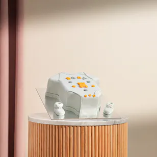 Floward Welcome Baby Boy Cake