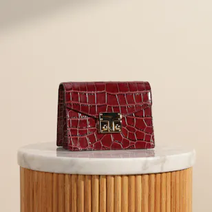 Lalage Beaumont Orinoco Burgundy Women’s Bag Lalage Beaumont Orinoco Burgundy Women’s Bag