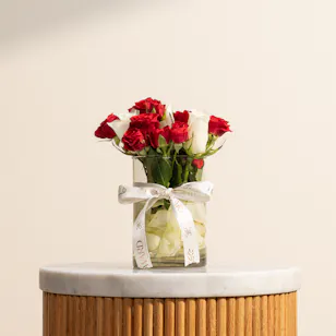 Shades of Love Flowers Vase