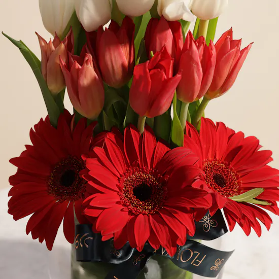 Floward Dates Chocolate Box | Sweet Sentiment Flower Vase